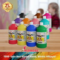 Tüm Renkler Parmak Boyası 12'li Set 12x1000gr