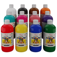 Tüm Renkler Parmak Boyası 12'li Set 12x500gr