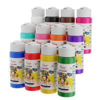 Tüm Renkler Parmak Boyası 12'li Set 12x60ml