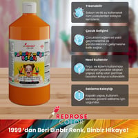 Turuncu Parmak Boyası 1000gr