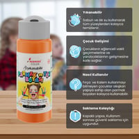 Turuncu Parmak Boyası 60ml