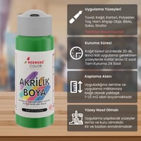 Yeşil Akrilik Boya 60ml