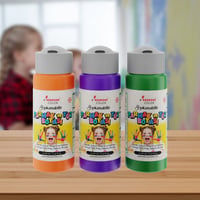 Yeşil-Mor-Turuncu Parmak Boyası 3'lü Set 3x60ml
