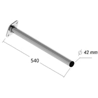 ÇAMURLUK BORUSU 540MM (TIRSAN TİPİ)