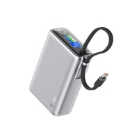 2BB273G ttec ReCharger Pro Max TFT 20.000mAh PD 65W USB-C Dahili Kablolu Taşınabilir Hızlı Şarj Aleti / Powerbank – 2BB273