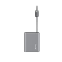 2BB278UG ttec ReCharger Pro TFT 10.000mAh PD 20W USB-C ve Lightning Dahili Kablolu Taşınabilir Hızlı Şarj Aleti / Powerbank – 2BB278