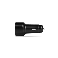 2CKP02LS ttec SmartCharger Duo PD 48W Araç Hızlı Şarj Aleti USB-C+USB-A - USB-C-Lightning Kablo Siyah