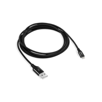 2DK16S ttec AlumiCable USB-A - Lightning Şarj Kablosu Siyah