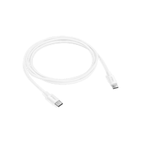 2DK36B ttec USB-C - USB-C 120cm 60W PD/QC Hızlı Şarj/Data Kablosu Beyaz