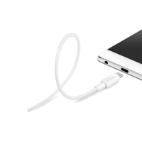 2DK36B ttec USB-C - USB-C 120cm 60W PD/QC Hızlı Şarj/Data Kablosu Beyaz