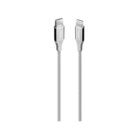 2DK41G ttec AlumiCable USB-C - Lightning Hızlı Şarj Kablosu 150cm Gümüş
