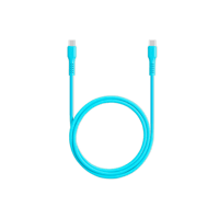 2DK59NM ttec USB-C - USB-C 120cm 60W PD/QC Hızlı Şarj/Data Kablosu Neon Mavi