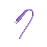 2DK59NMR ttec USB-C - USB-C 120cm 60W PD/QC Hızlı Şarj/Data Kablosu Neon Mor