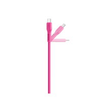 2DK59NP ttec USB-C - USB-C 120cm 60W PD/QC Hızlı Şarj/Data Kablosu Neon Pembe