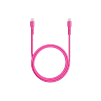 2DK59NP ttec USB-C - USB-C 120cm 60W PD/QC Hızlı Şarj/Data Kablosu Neon Pembe