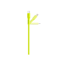 2DK59NS ttec USB-C - USB-C 120cm 60W PD/QC Hızlı Şarj/Data Kablosu Neon Sarı