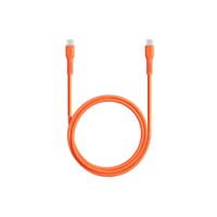 2DK59NT ttec USB-C - USB-C 120cm 60W PD/QC Hızlı Şarj/Data Kablosu Neon Turuncu