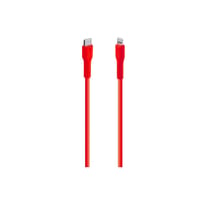 2DK60NK ttec USB-C - Lightning Hızlı Şarj Kablosu 120cm Neon Kırmızı