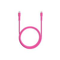 2DK60NP ttec USB-C - Lightning Hızlı Şarj Kablosu 120cm Neon Pembe