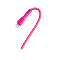 2DK60NP ttec USB-C - Lightning Hızlı Şarj Kablosu 120cm Neon Pembe