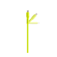 2DK60NS ttec USB-C - Lightning Hızlı Şarj Kablosu 120cm Neon Sarı