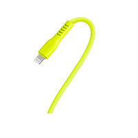 2DK60NS ttec USB-C - Lightning Hızlı Şarj Kablosu 120cm Neon Sarı