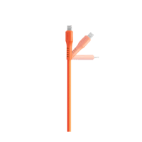 2DK60NT ttec USB-C - Lightning Hızlı Şarj Kablosu 120cm Neon Turuncu