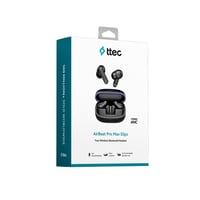 2KM182S ttec AirBeat Pro Max Elips ANC Gerçek Kablosuz TWS Bluetooth Kulaklık-2KM182 Siyah