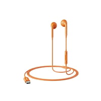 2KMM22T ttec Rio Fit USB-C Stereo Mikrofonlu Kulakiçi Kablolu Kulaklık Turuncu
