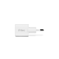2SCG20B ttec SmartCharger GAN 20W PD Seyahat Hızlı Şarj Aleti Beyaz