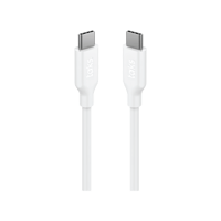 5DK36B taks USB-C - USB-C 120cm 60W PD/QC Hızlı Şarj/Data Kablosu Beyaz