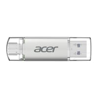 Acer 16GB USB 3.2 UT300-16GB USB-A+USB-C Çift Taraflı Metal Flash Bellek