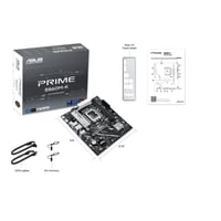 Asus Prıme B860M-K-Intel B860 Soket 1851 DDR5 8800+(OC)MHz mATX Gaming (Oyuncu) Anakart