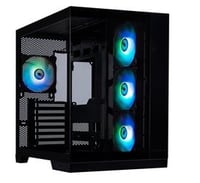 BitFenix MH100 1000W 80+ Gold Gen5 ATX 3.0 Tempered ARGB USB 3.1 ATX Siyah Mid Tower Oyuncu Kasası