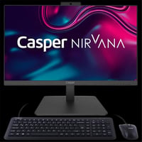 Casper Nirvana A90.1362-DD00A-V-S Siyah Intel Core i7 13620H 32GB RAM 250GB W11H Pivot All In One