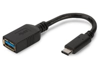 Digitus AK-300315-001-S 0,15M USB to Tip-C Çevirici