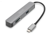 Digitus DA-70891 USB Tip C 5Port (USB-C™ Dock, 5 Port)x USB 3.0 port
2 x Kart okuyucu (SD-Mic