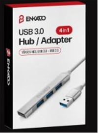 ENKADO EKD-UH60 USB 3.0 TO 4in1 , 1 PORT USB 3.0+3PORT USB 2.0 HUP ADAPTÖR