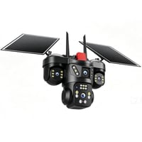 Joysee SW4 12Mp AOR 2x3.6mm 2x2.8mm 2 Solar+Wifi Dört Kamera 22IR+12Led PTZ