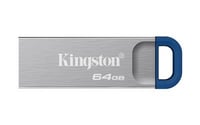 Kingston DTKNG2-64GB 64GB DataTraveler Kyson 220MB-s Metal USB 3.2 Gen 1 Flash Bellek