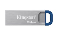 Kingston DTKNG2-64GB 64GB DataTraveler Kyson 220MB-s Metal USB 3.2 Gen 1 Flash Bellek