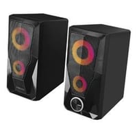 Mikado MD-336 2.0 6 Watt RGB Ledli Siyah Multimedia USB Speaker Hoparlör