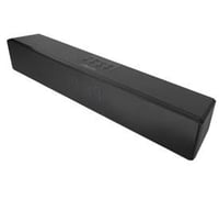 Mikado MD-SBT27 Siyah 10W 2400mAh BT,RGB,Alarm,Clock,TF Card Type-C,USB Soundbar Speaker