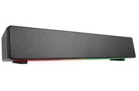 Mikado MD-SBT27 Siyah 10W 2400mAh BT,RGB,Alarm,Clock,TF Card Type-C,USB Soundbar Speaker