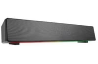 Mikado MD-SBT27 Siyah 10W 2400mAh BT,RGB,Alarm,Clock,TF Card Type-C,USB Soundbar Speaker