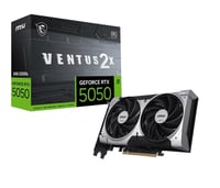 Msı GeForce RTX5050 Ventus 2X OC 8G 8GB GDDR6 128 Bit DLSS 4 Ekran Kartı