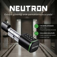 NEUTRON NTL-SC-02FKPB AKILLI KAPI KİLİDİ SİYAH