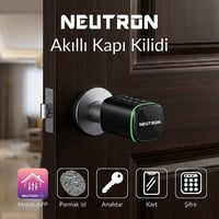 NEUTRON NTL-SC-02FKPB AKILLI KAPI KİLİDİ SİYAH