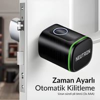 NEUTRON NTL-SC-02FKPB AKILLI KAPI KİLİDİ SİYAH
