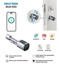 NEUTRON NTL-SC-02FKPW AKILLI KAPI KİLİDİ GRİ